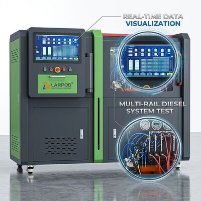 CRP-Multi 4-in-1 Universal Diesel Pump Test Bench con VFD di 15 kW e intervallo di pressione 2500 bar